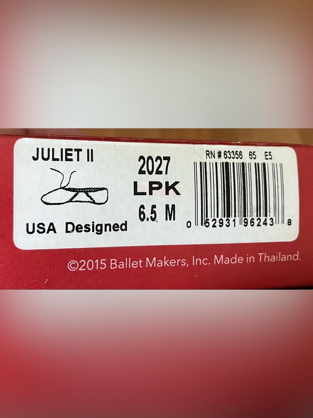 NEW Capezio Juliet 2 2027 LPK Bslket Slippers Pink size 6.5 M